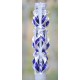 Pearls Decotated Handmade Sculpted Candle with Two Carved Ends - Christening/ Baptism Candle