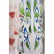 Pearls Decotated Handmade Sculpted Candle with Two Carved Ends - Christening/ Baptism Candle