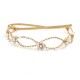 Gold with Flower Hair Tiara