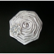 Silver Rose with Ringstone Hairpin