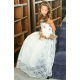 Anna Lace Flower Girl Dress