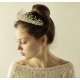 Crystal and Pearl Flower Tiara