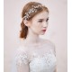 White with Gold Flower Tiara