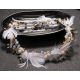 Bees & Ringstones Feather Tiara