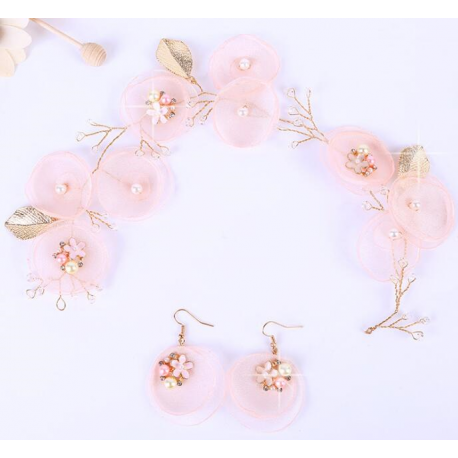 Pink flower Set