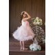 Light Pink Tulle Flower Girl Dress