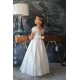 Damask Design Flower Girl Dress