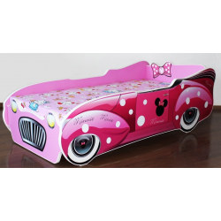 Minnie Mouse Pink Bed for Girls