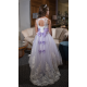 Purple Lace Princess Girl Dress