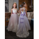 Purple Lace Princess Girl Dress
