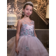 Light Purple Lace Princess Girl Dress