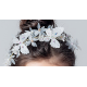 White Butterfy & Flower Tiara