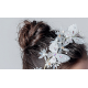 White Butterfy & Flower Tiara