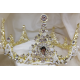 Gold & Silver Ringstones Tiara