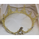 Gold & Silver Ringstones Tiara