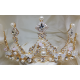 Gold Pearl & Ringstones Crown