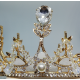 Gold & Silver Ringstones Crown