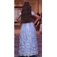 Blue Lace Haute Couture Girl Dress – Little Duchess Collection 2019