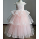 Ivory or Pink Princess Dress