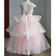 Ivory or Pink Princess Dress