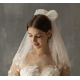 Pearl Flower Girl Veil