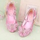 Sparkling Shoes with Butterfly Pearls