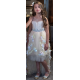 Light Peach Flower Girl Dress