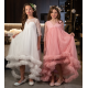 Ivory or Pink Princess Wave Dress