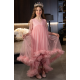 Ivory or Pink Princess Wave Dress