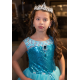 Frozen Sparkle Blue  Haute Couture Girl Dress – Little Duchess Collection 2020