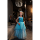 Frozen Sparkle Blue  Haute Couture Girl Dress – Little Duchess Collection 2020