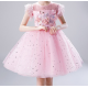 Pink Flower Girls Dress