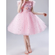 Pink Flower Girls Dress