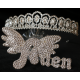 Wedding Silver Ringstone Tiara