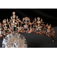 Brass Ringstone Tiara