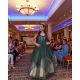 Dark Green Lace Princess Girl Dress