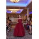 Red Lace Princess Girl Dress