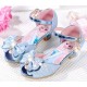 Sparkeling Elsa Frozen Princess Shoes for Girls with Heel