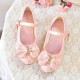 Sparkling Bow Princess Shoes with Heel