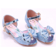 Sparkeling Elsa Frozen Princess Shoes for Girls with Heel