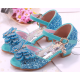 Sparkling Butterfly Open Shoes with Heel