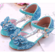 Sparkling Butterfly Open Shoes with Heel