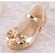 Perfect Bow Sparkeling Closed Shoes with Heel