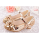 Perfect Bow Sparkeling Closed Shoes with Heel