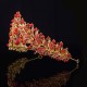 Red Pearls Gold Crown