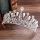 Bride Silver Pearl Ringstone Crown