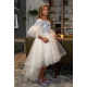 Wavy Cream Princess Dress