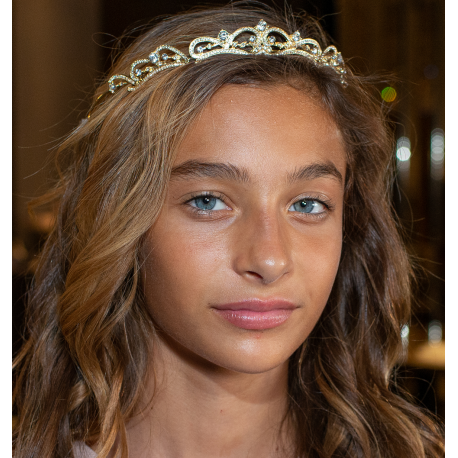 Silver/ Gold or Bronze Girl Tiara