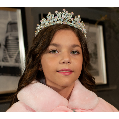 Pink Ringstone Tiara