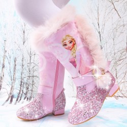 Princess Elsa Sparkeling Booths with Heel